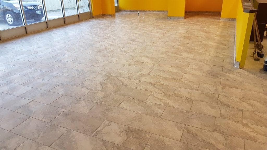 Commercial flooring